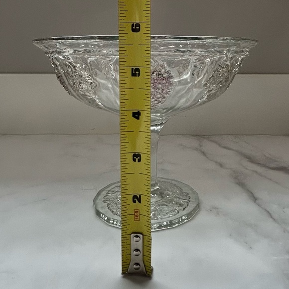 Vintage Indiana Glass Darling Grape Pedestal Compote (Reproduction) - Picture 14 of 15